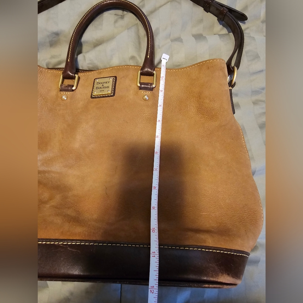 Vintage Dooney & Bourke Suede Women's Purse - Picture 6 of 12